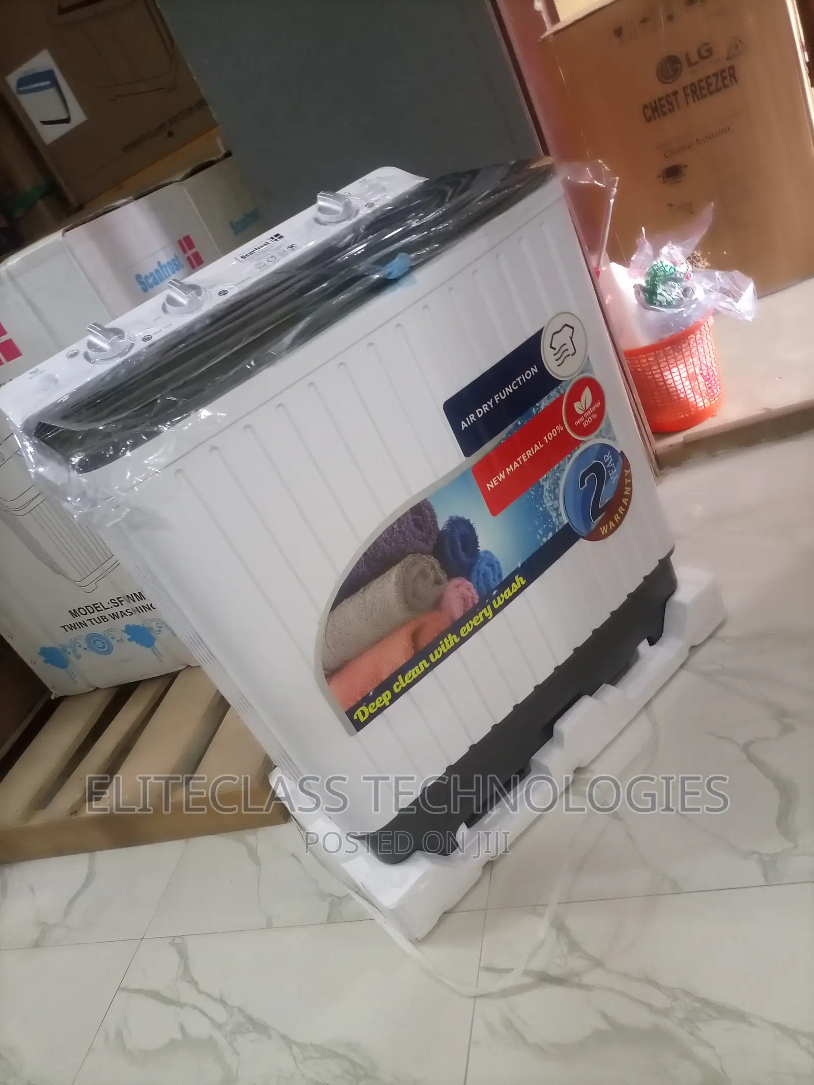 Standard Twin Tub Scanfrost 6kg Washing Machine(SFWMTT6RH)