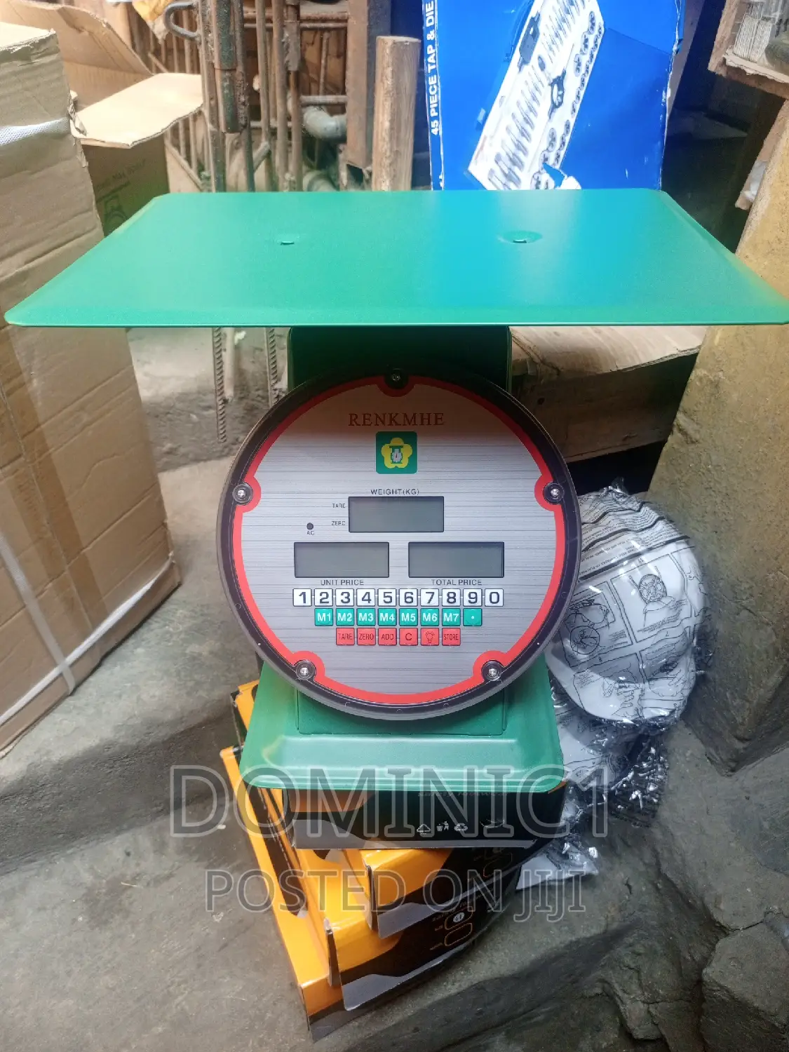 Electric Digital Heavy Duty Black Table Scale