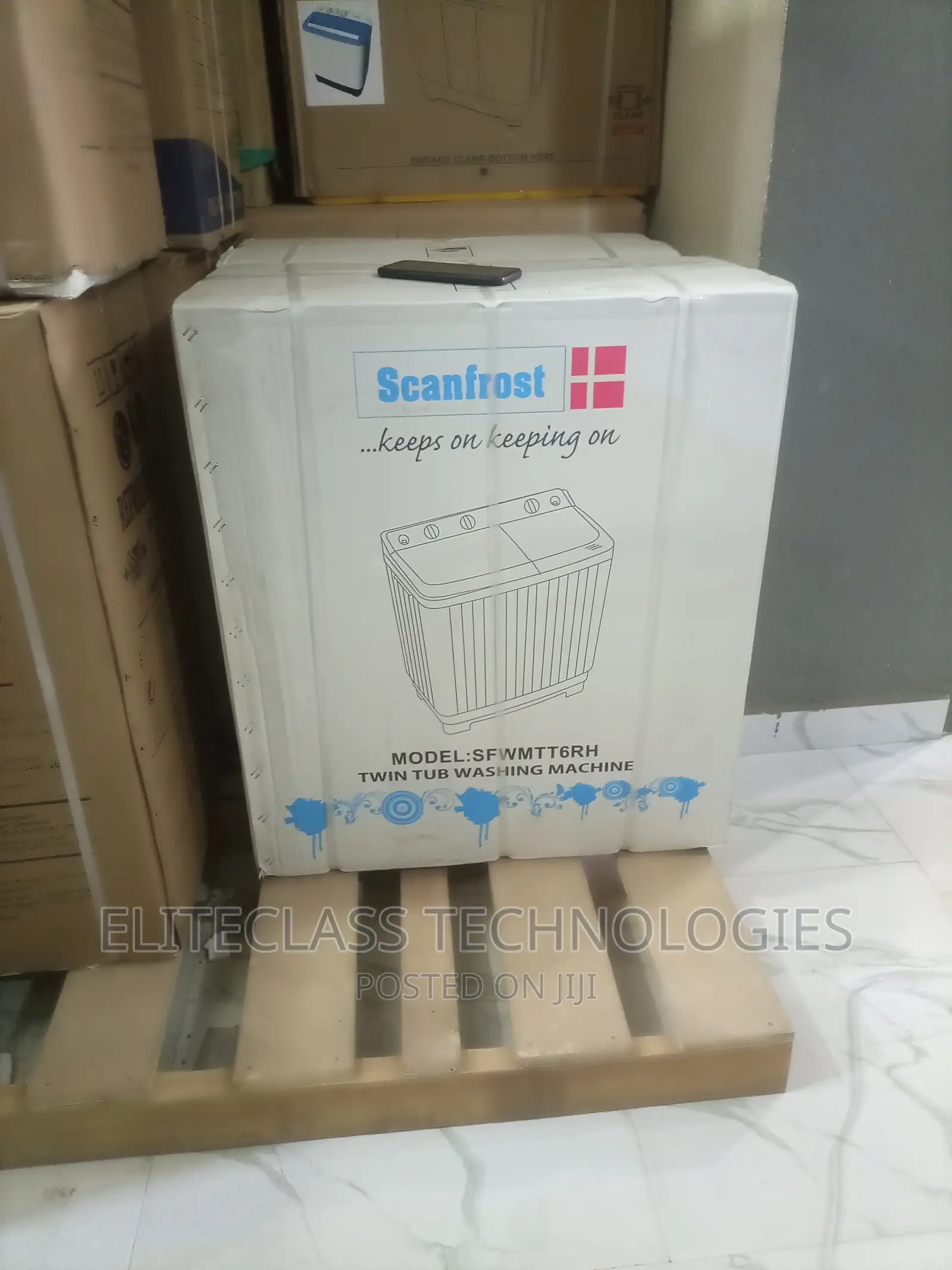 Effective Scanfrost 6kg Washing Machine Twin Tub-Sfwmtt6rh