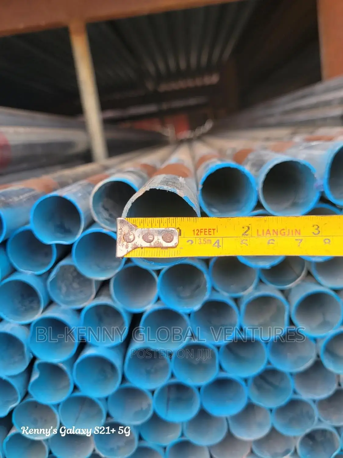 1" X 2mm Imported Galvanize Pipes