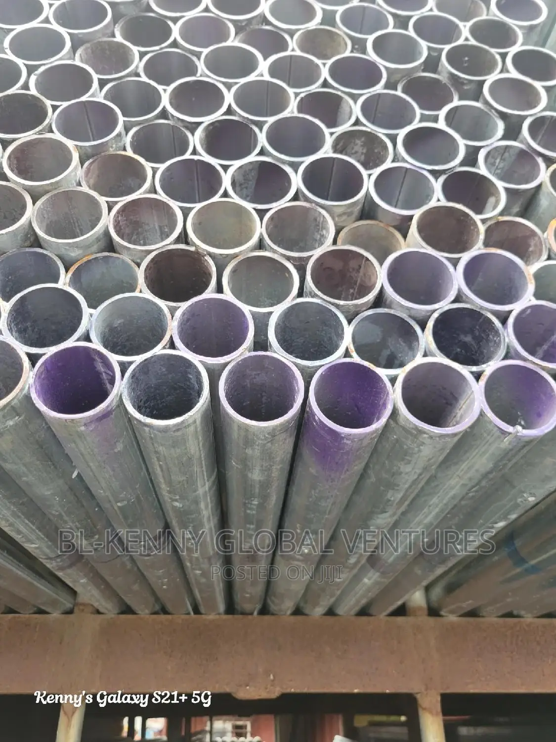 1 and Half by 4mm Imported Galvanize Pipes ( 11⁄2x4mm)