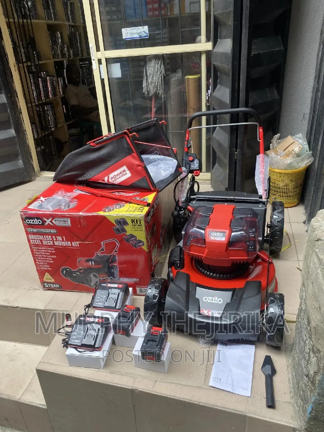 Powerful Ozito Cordless Lawn Mower