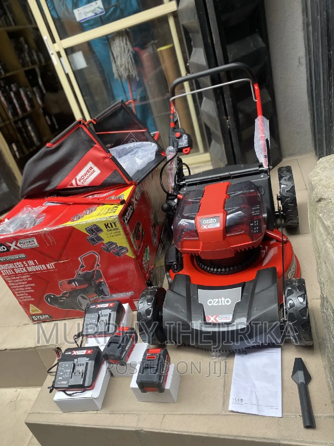 Powerful Ozito Cordless Lawn Mower