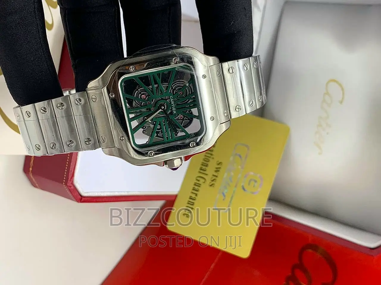 Original CARTIER MECHANICAL Silver Chain Available in Store