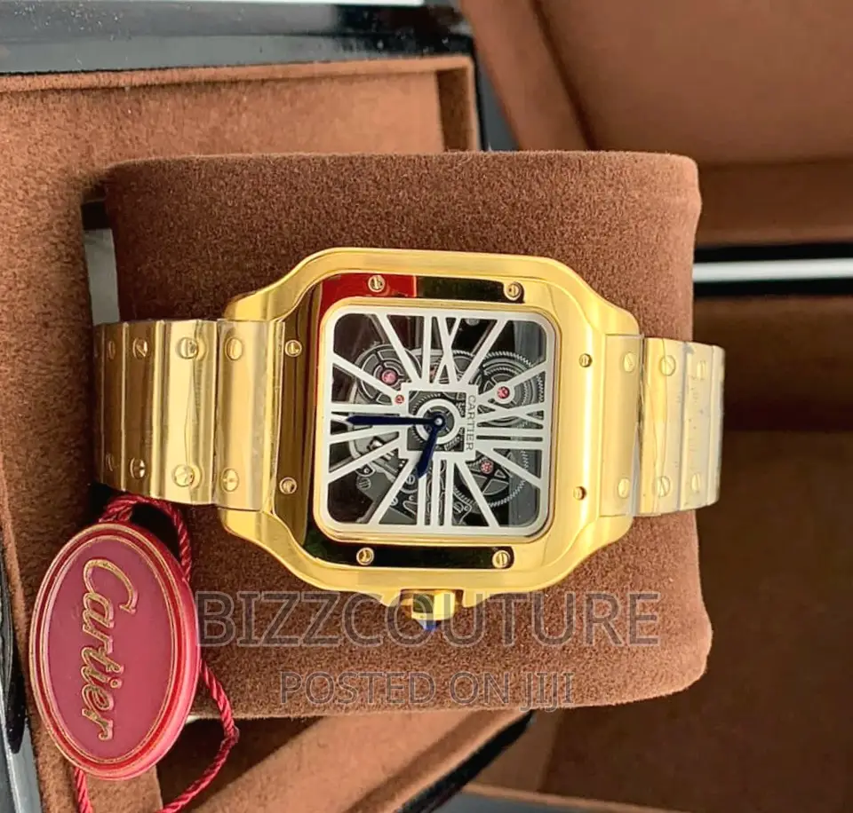 Original Cartier Mechanical Gold Chain Available in Store