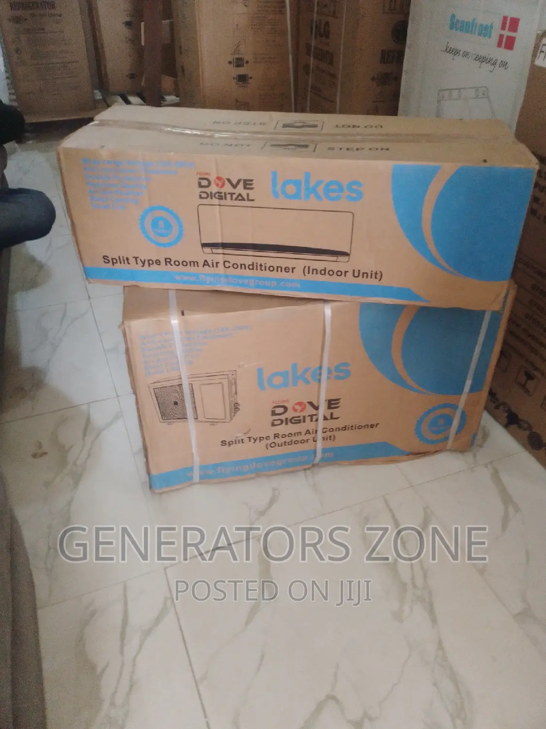 1hp Non Inverter Lakes Air Conditioner (White) Laks09sero