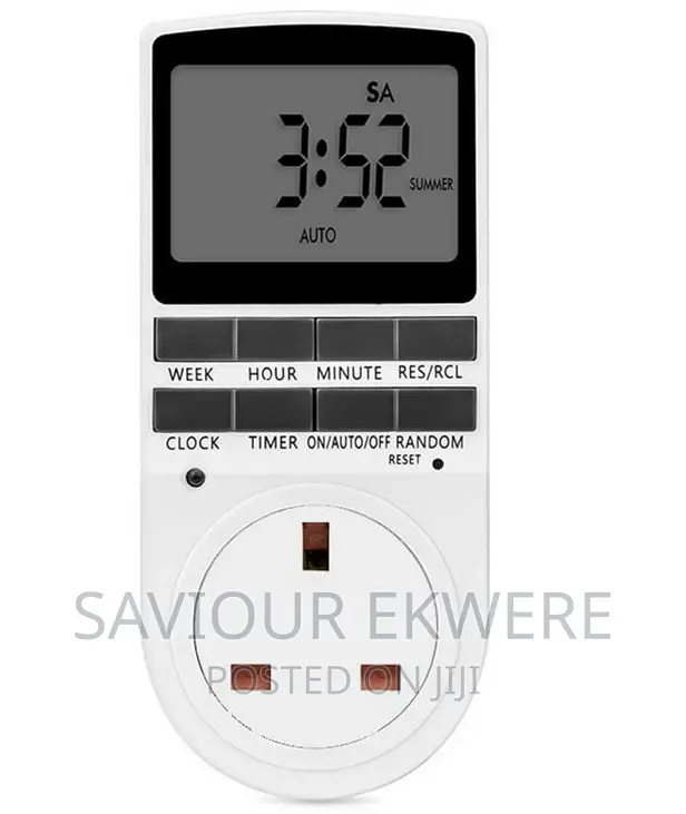 Smart Home 12/24 Hours - Weekly Timer