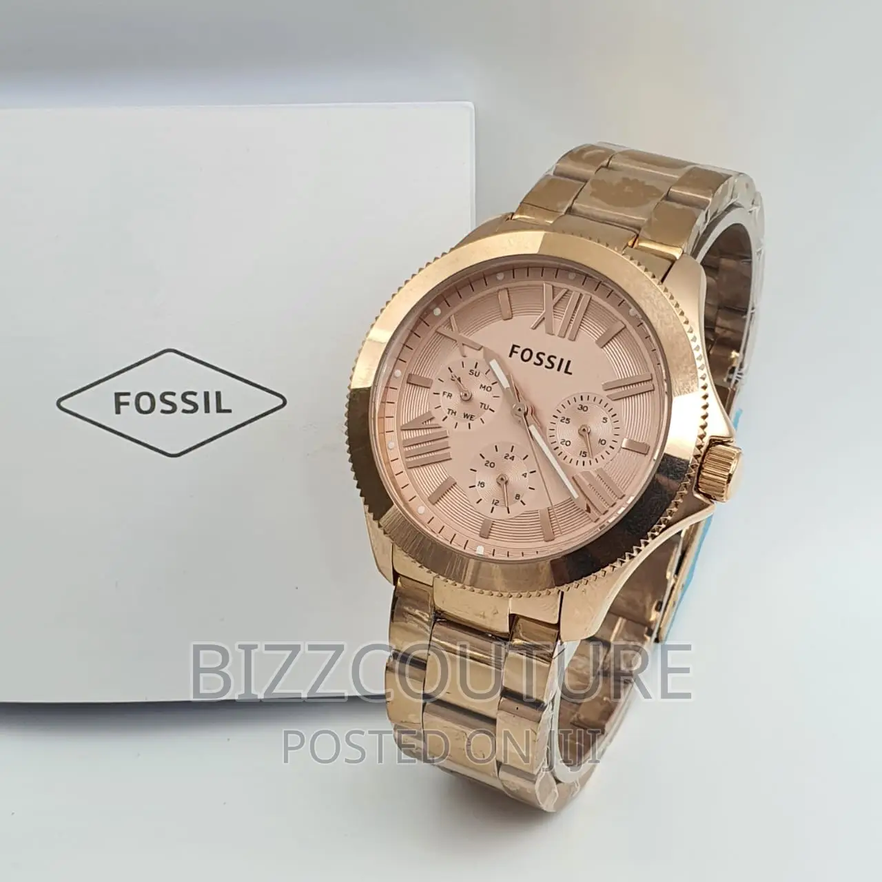 Original FOSSIL Gold Watch for Ladies Available in Store