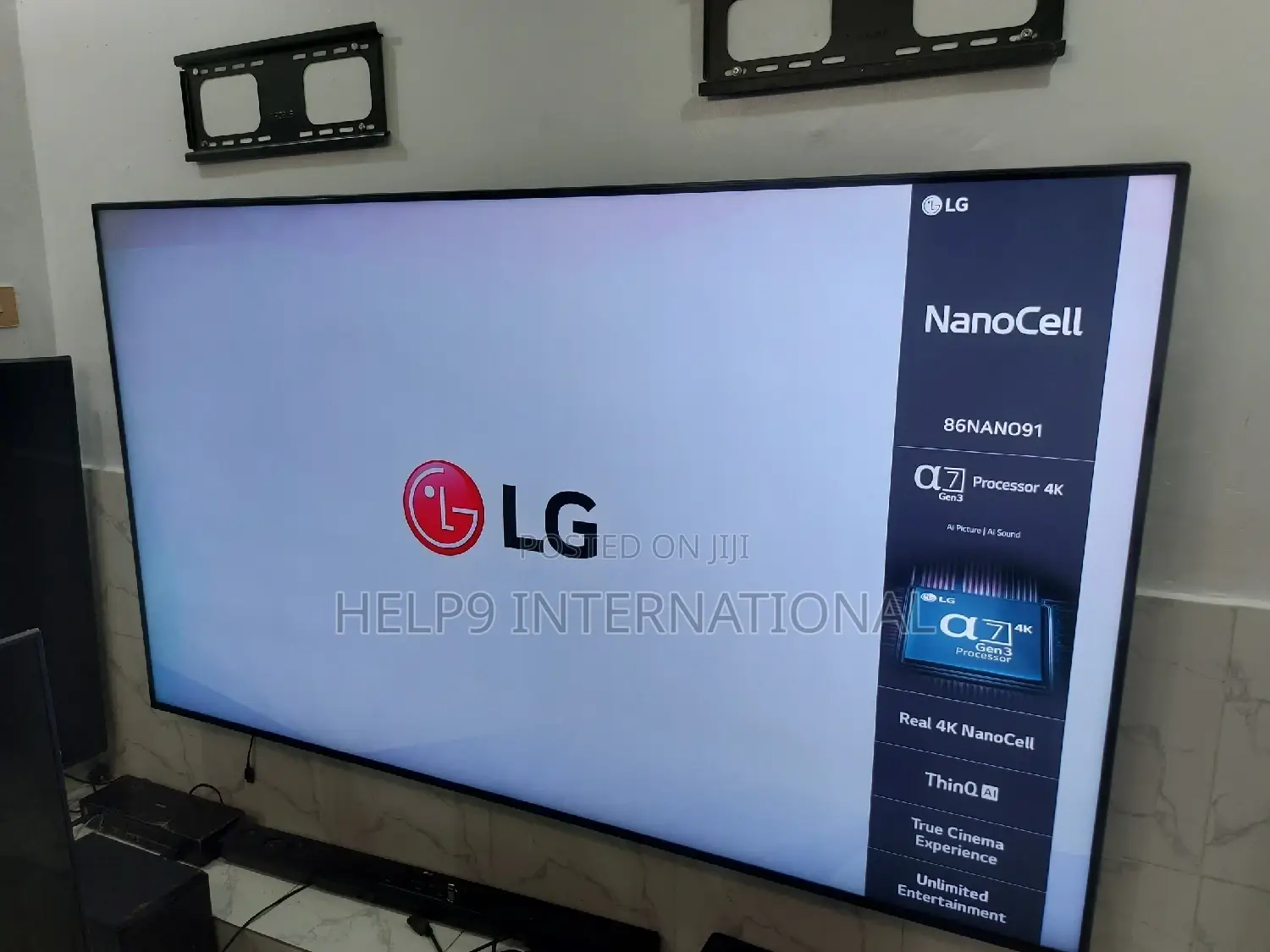 Massive 86" LG Nanocell Smart Tv Series 91 With Al Thinq