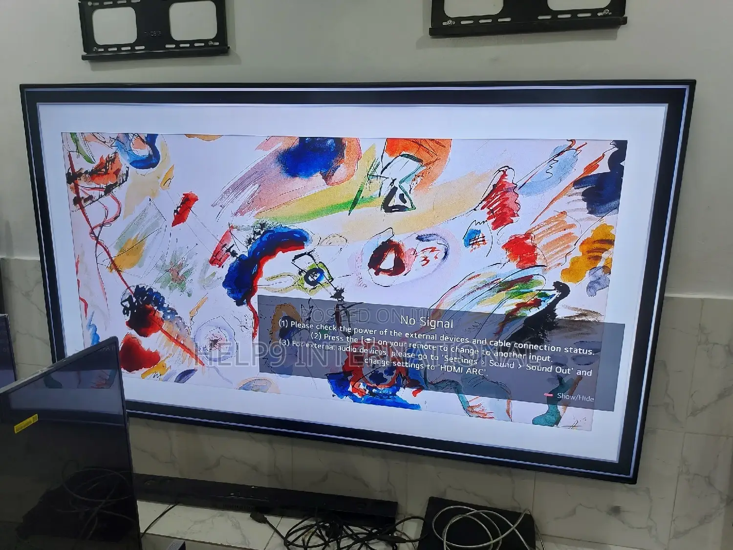Massive 86" LG Nanocell Smart Tv Series 91 With Al Thinq
