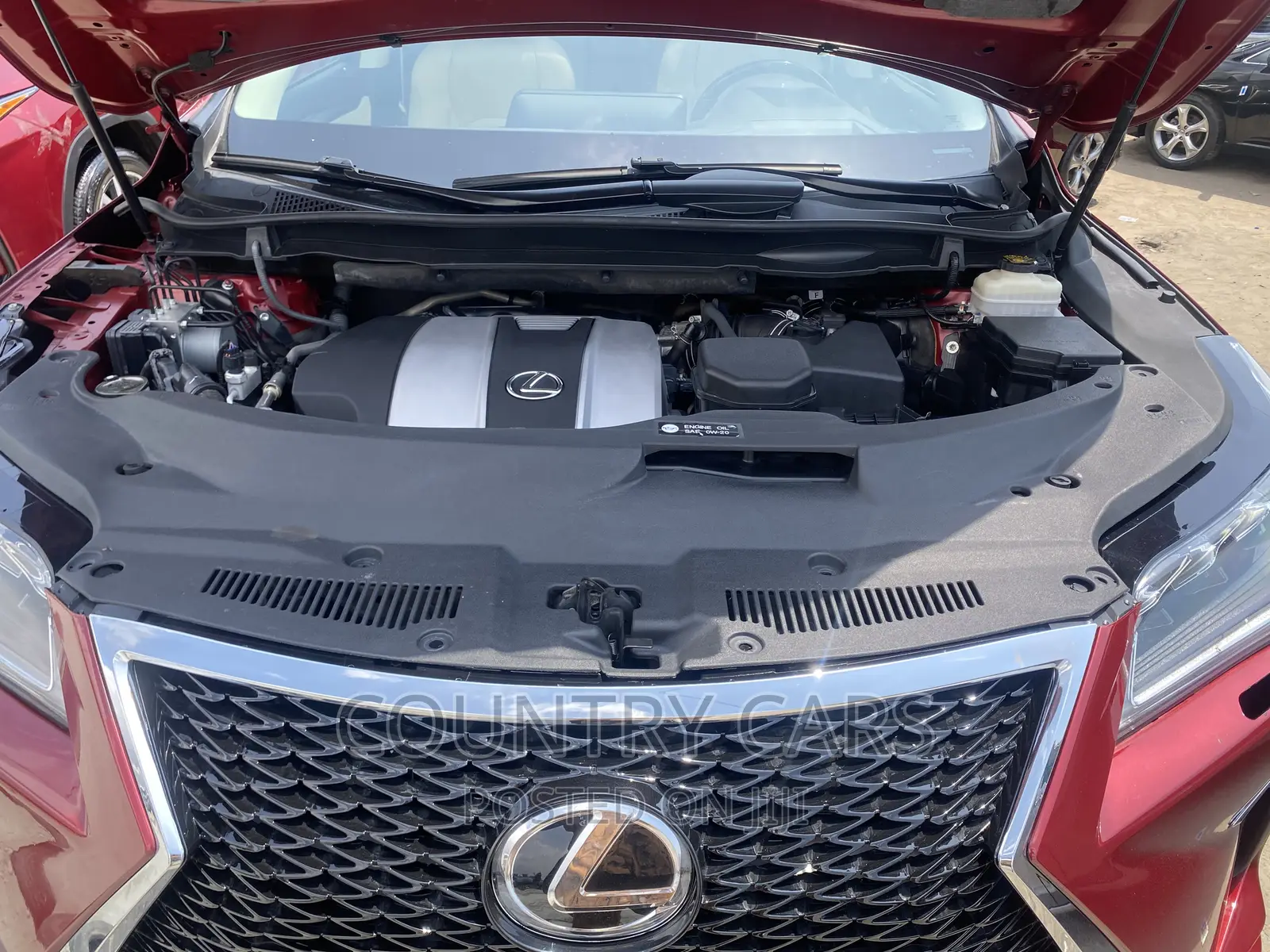 Lexus RX 350 FWD 2018 Red