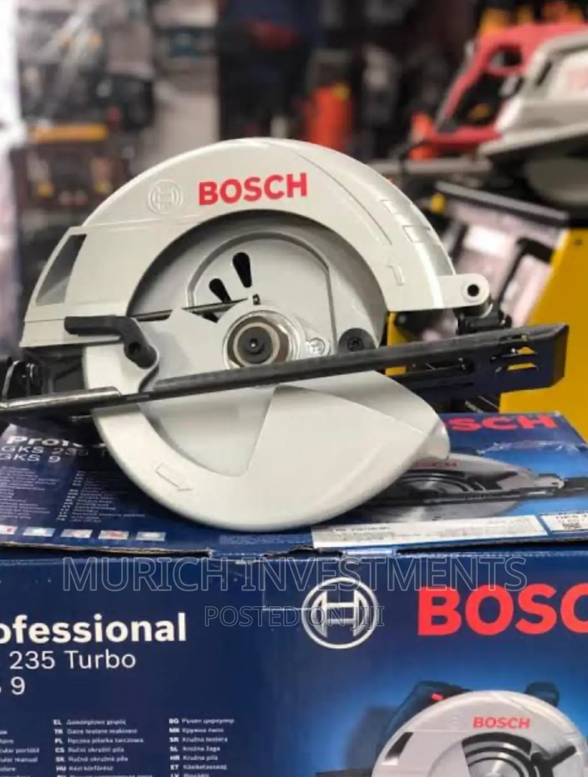 Bosch GKS 235 Turbo – 9” Circular Saw