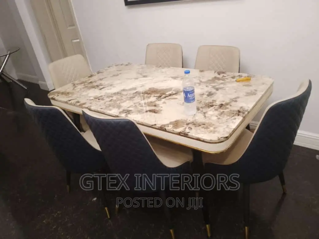Marble Dinning Table Set
