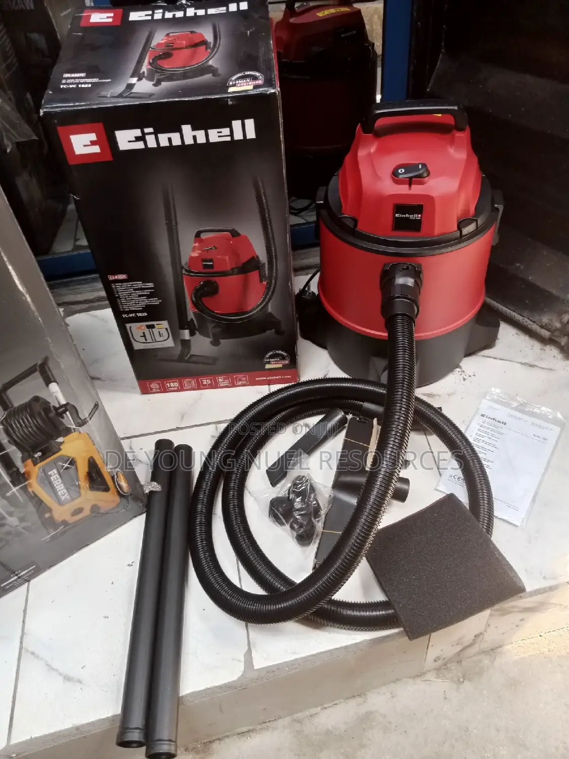 German Einhell Wet and Dry Vacuum Cleaner With Blower 25l