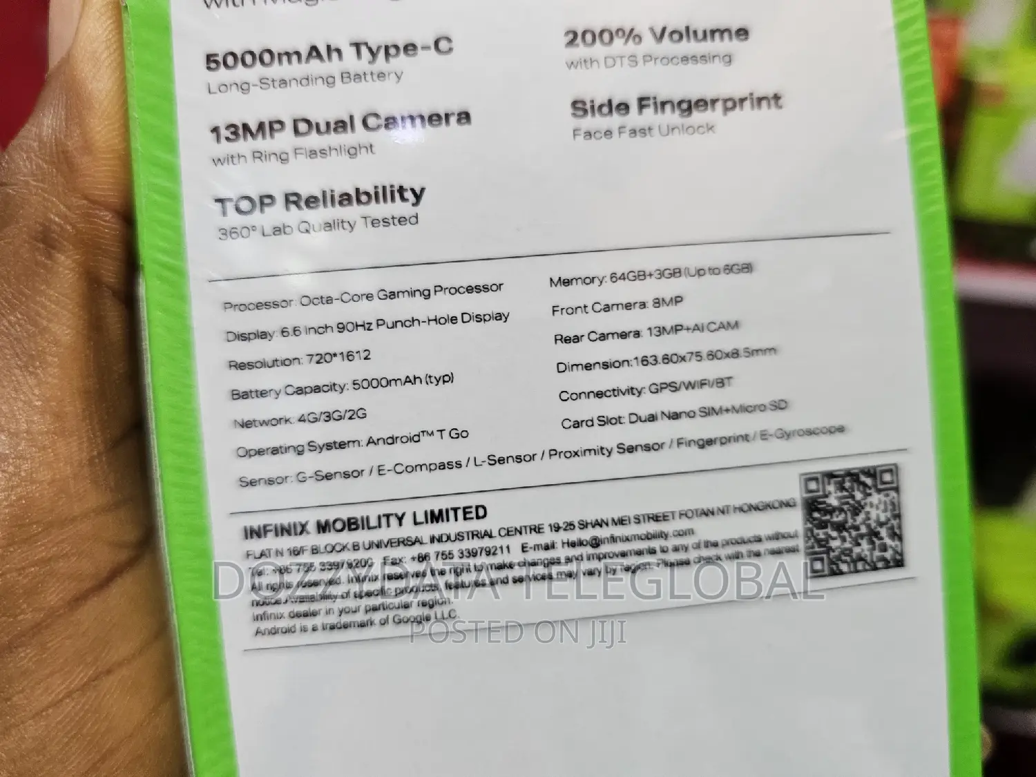 New Infinix Smart 8 64 GB