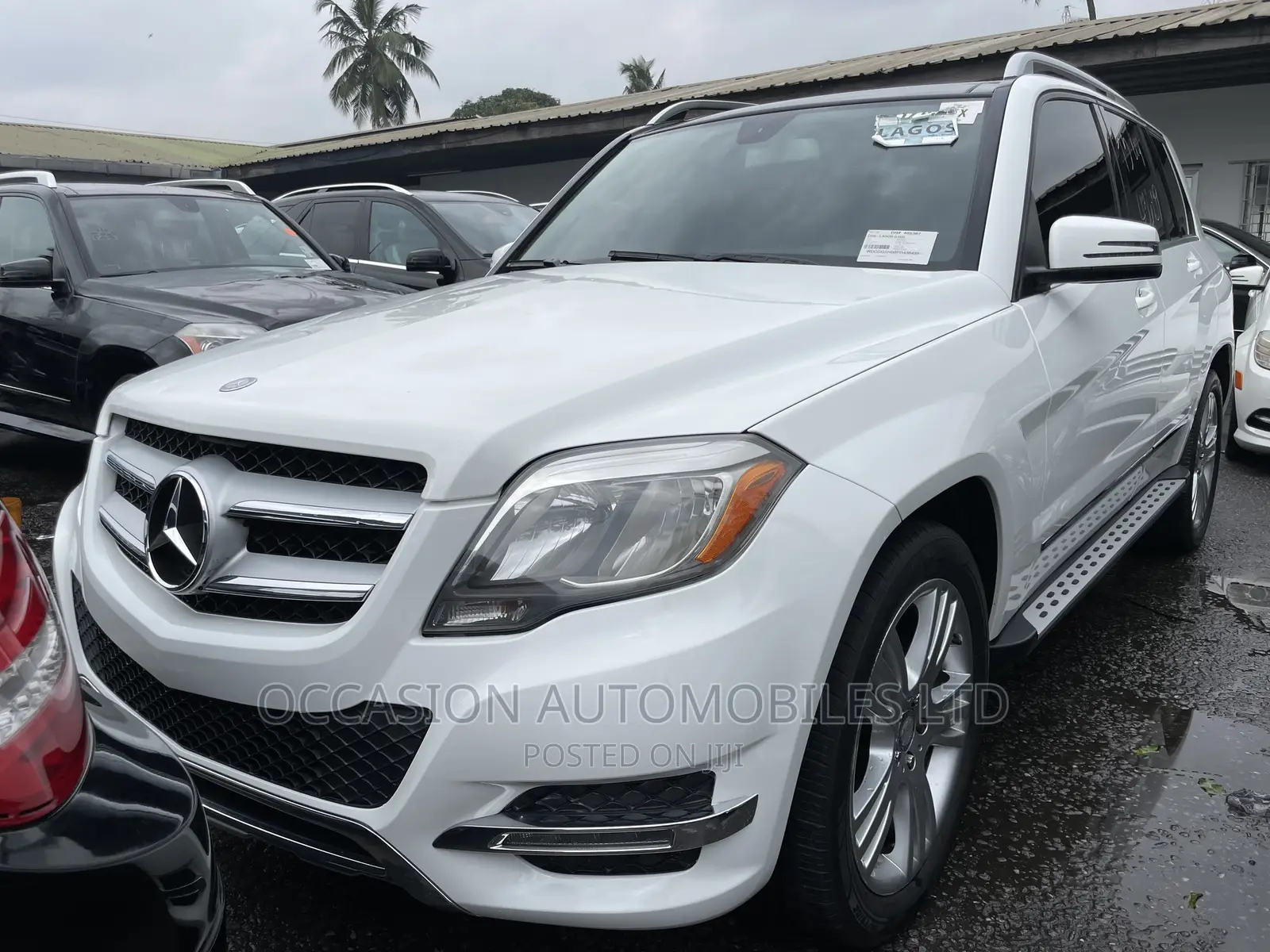 Mercedes-Benz GLK-Class Base GLK 350 4dr AWD 4MATIC (3.5L 6cyl 7A) 2015 White
