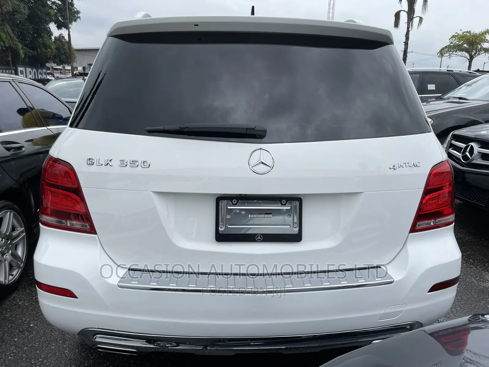 Mercedes-Benz GLK-Class Base GLK 350 4dr AWD 4MATIC (3.5L 6cyl 7A) 2015 White