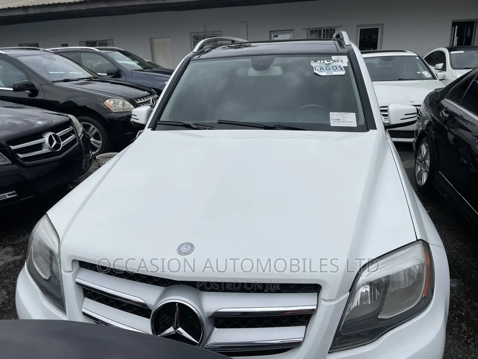 Mercedes-Benz GLK-Class Base GLK 350 4dr AWD 4MATIC (3.5L 6cyl 7A) 2015 White