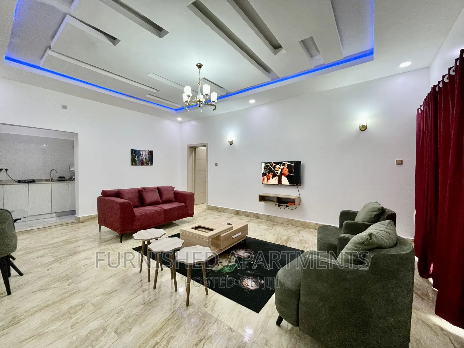 New 1bedroom Flat +Wifi + 24hrs Light With Ac
