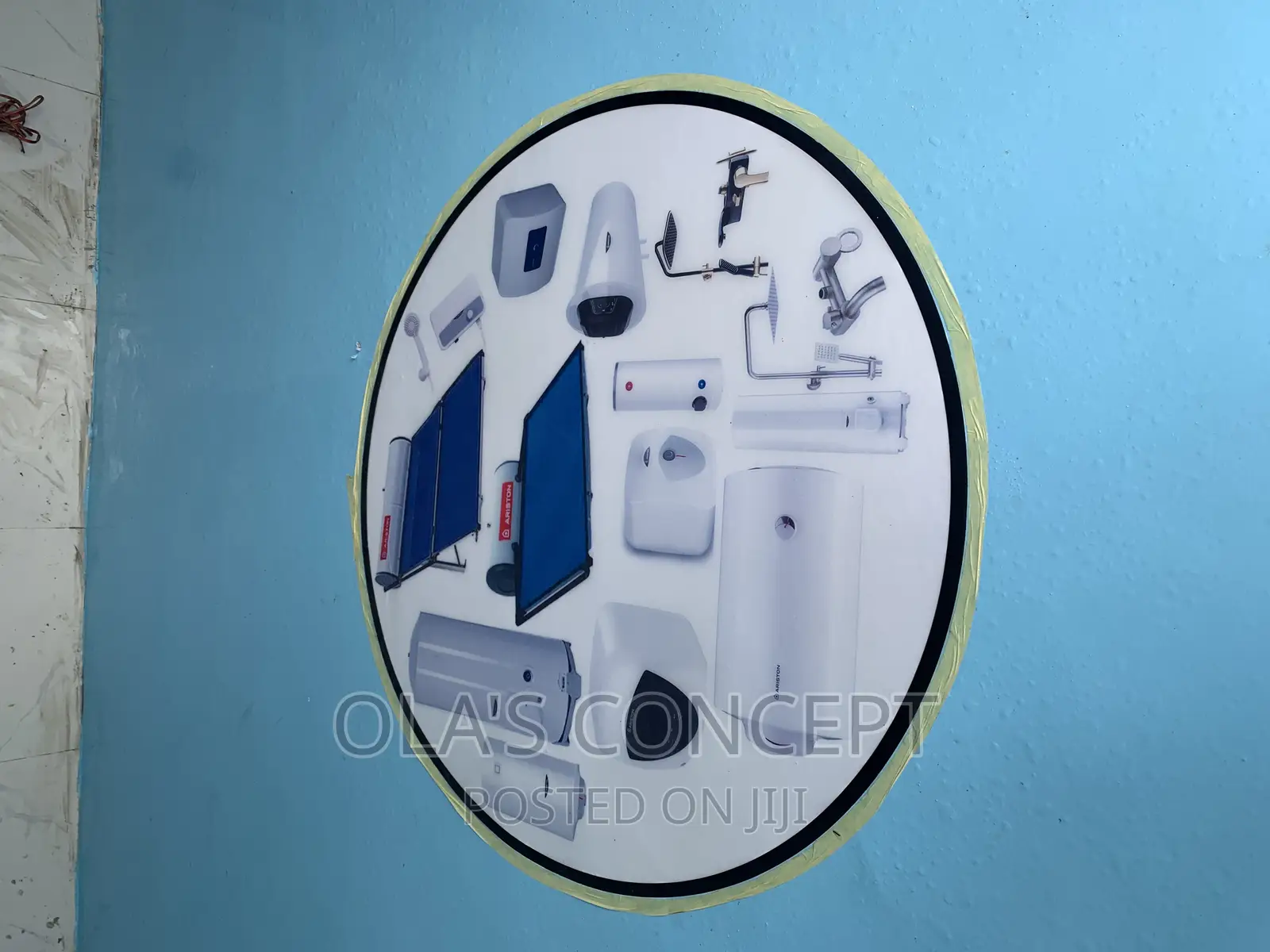 Epoxy Floor With Logo