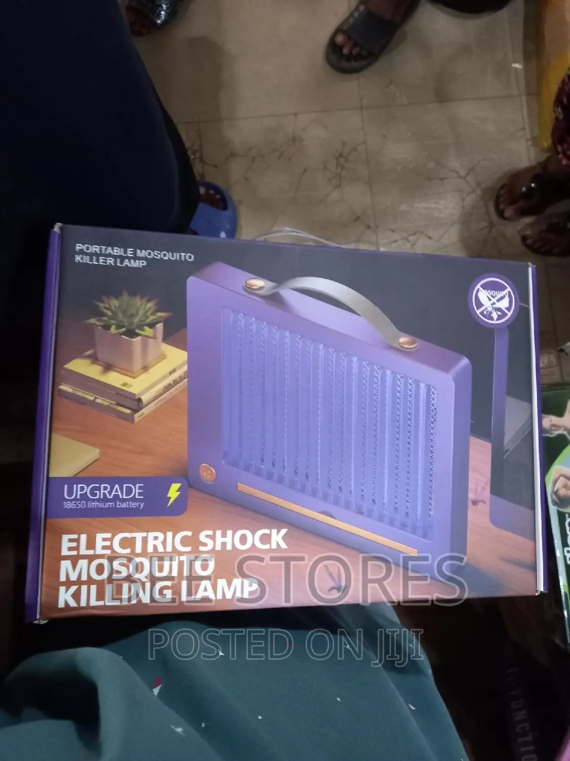 Portable Electric Shock Mosquito Killer Lamp