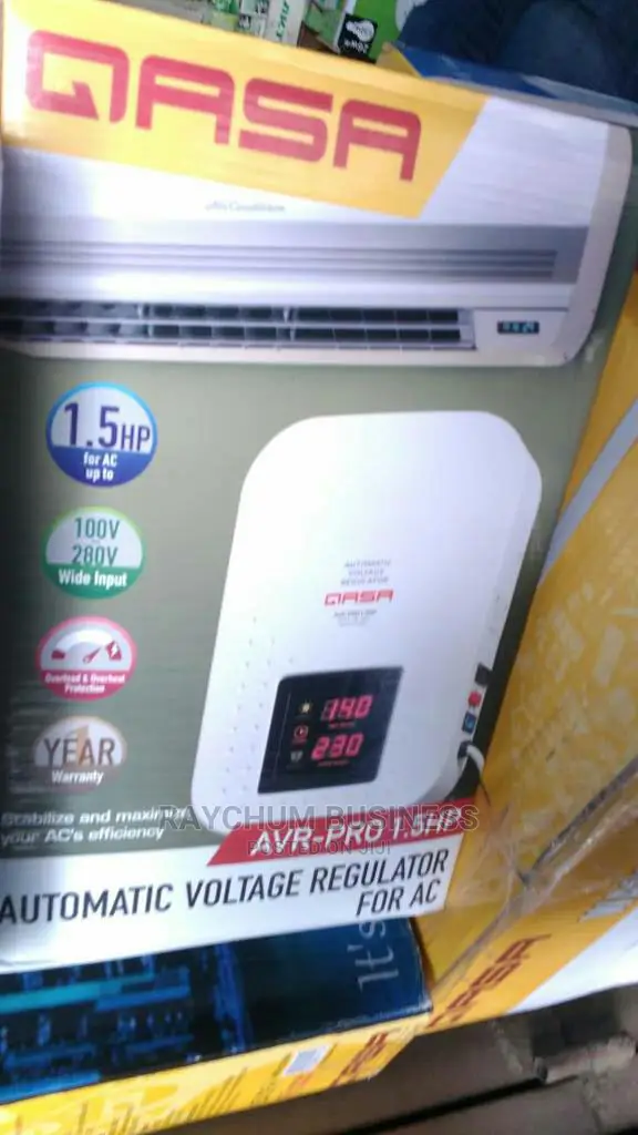 Qasa Wall Stabilizer Suitable For 1.5hp And 1hp AC