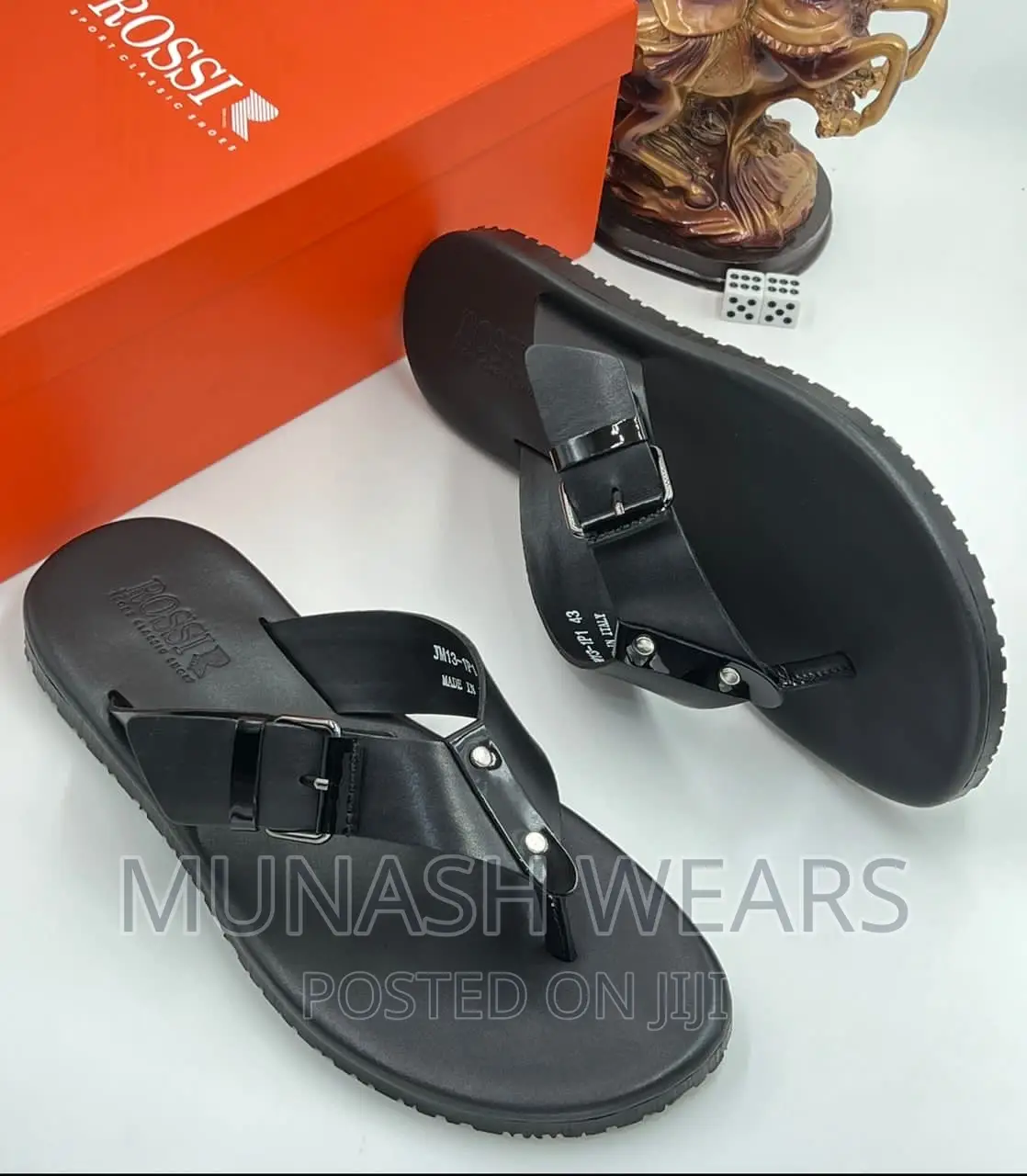Italian Rossi Slipers