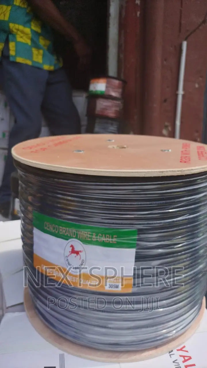 Rg59 CCTV Cable - Copper Coaxial Cable With Power