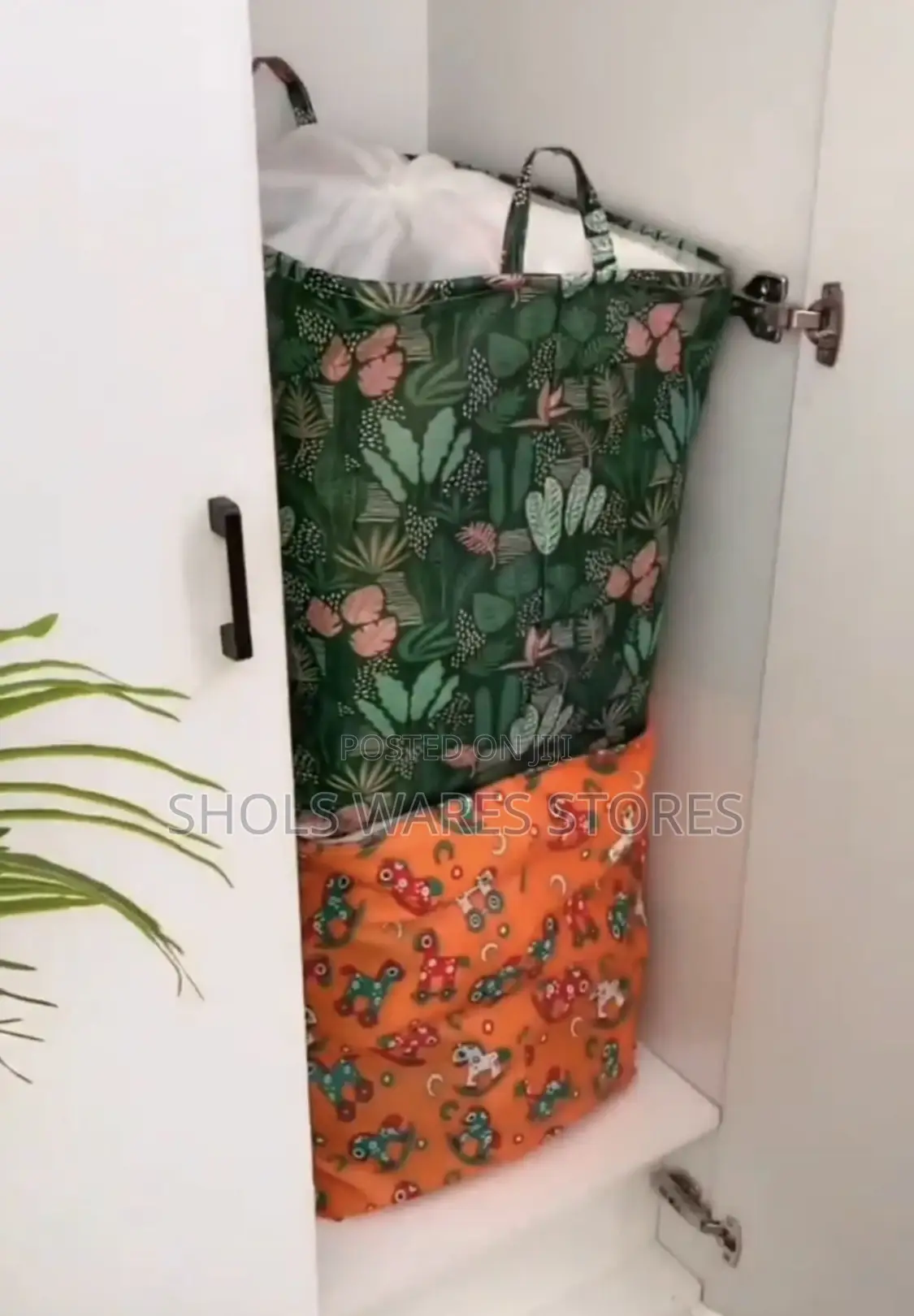 Large Storage Bag With Net Lid