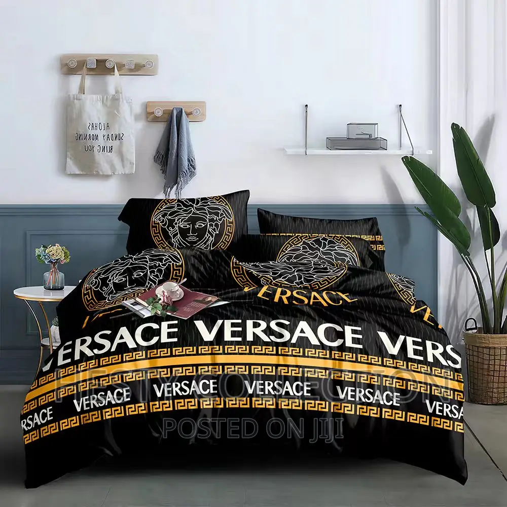 4/6 6/6 King Size Bed Quality Cotton Duvet Bedsheet Pillow Case