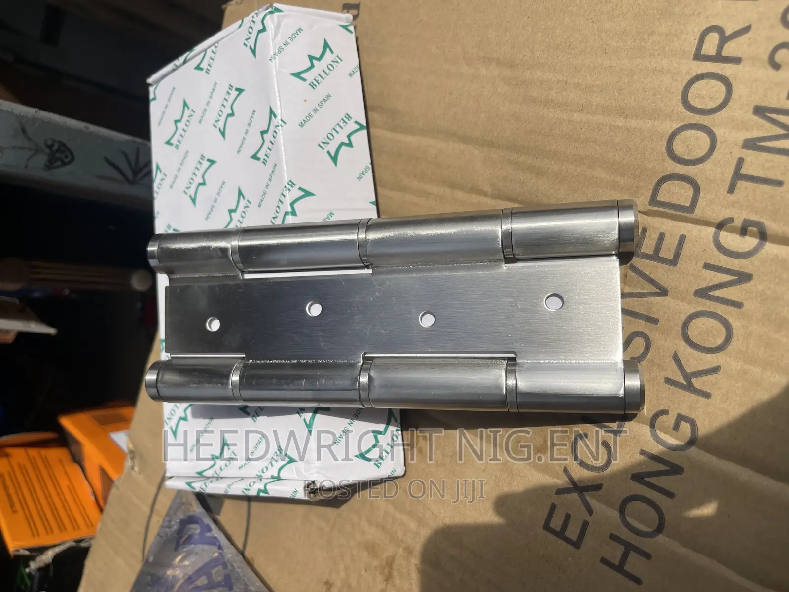 Belloni “7” in Out Swing Security Door Hinges