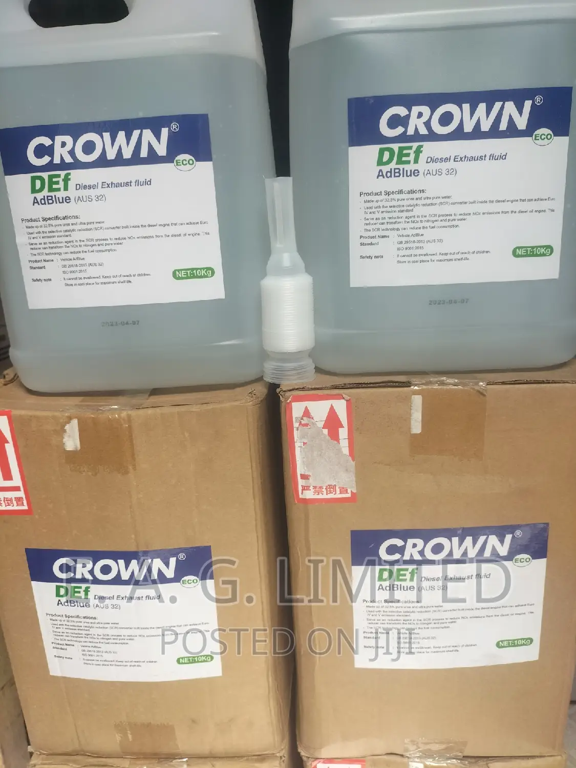 Diesel Exhaust Fluid (Def; Aus 32, Adblue) Original