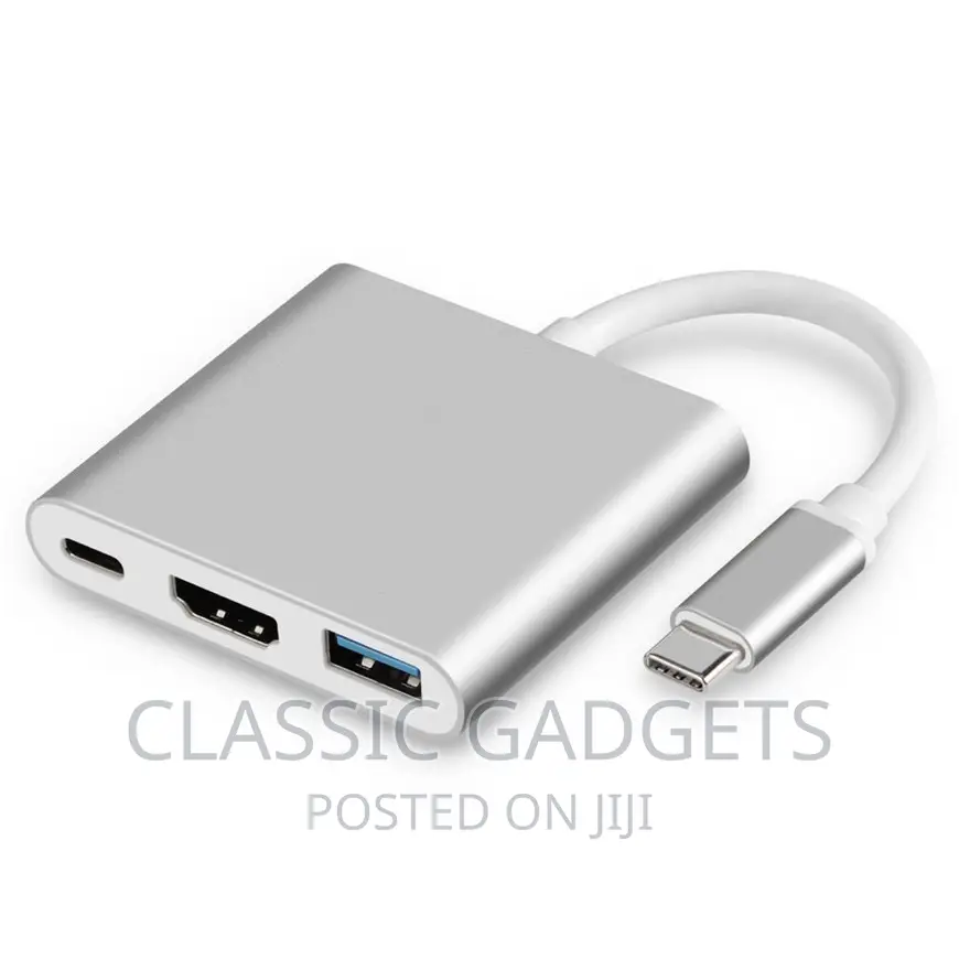 3 in 1 Typec to HD Mi HDTV USB3.0 Type C Hub for Macbook PRO