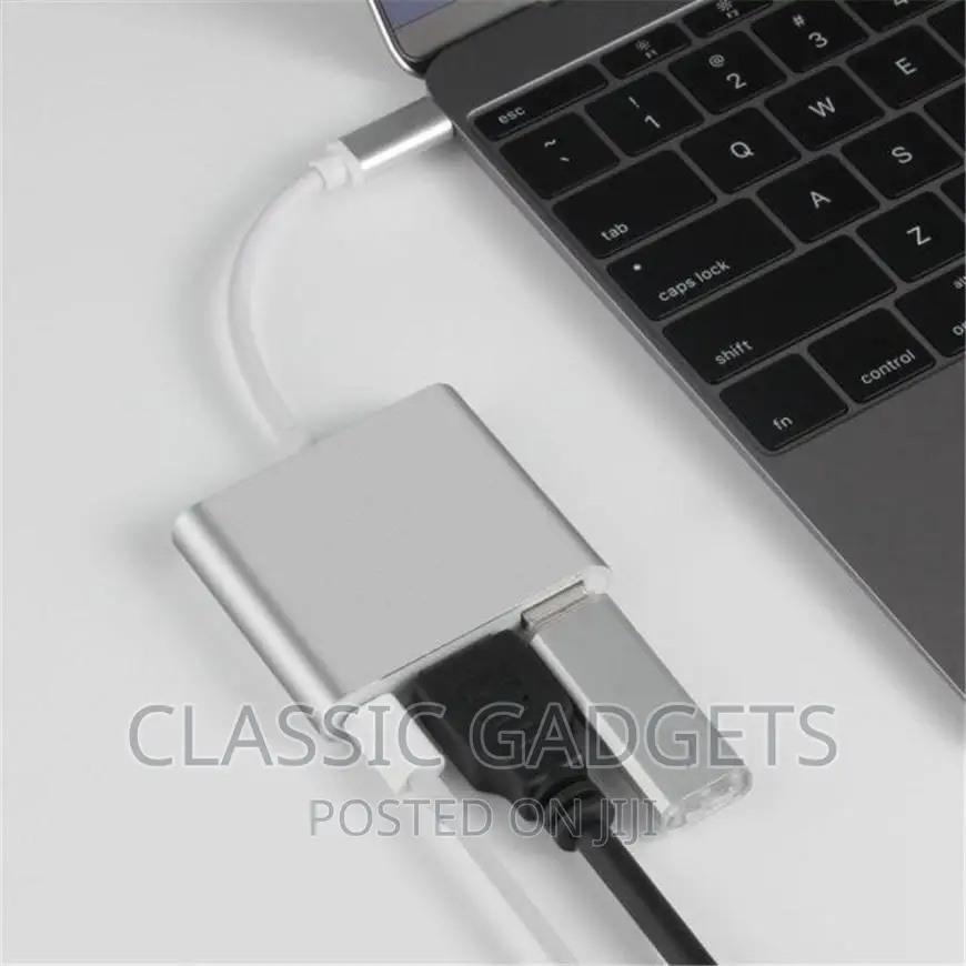 3 in 1 Typec to HD Mi HDTV USB3.0 Type C Hub for Macbook PRO
