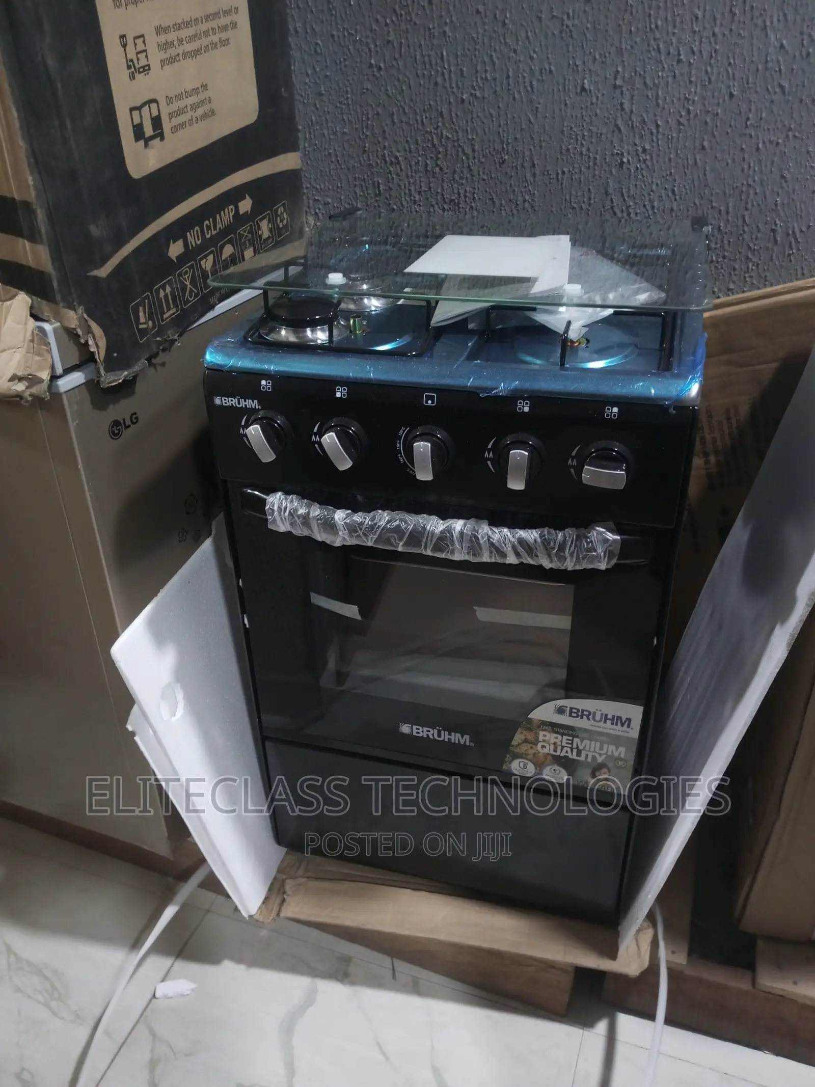 New and Brand Bruhm Gas Cooker BGC-55401b