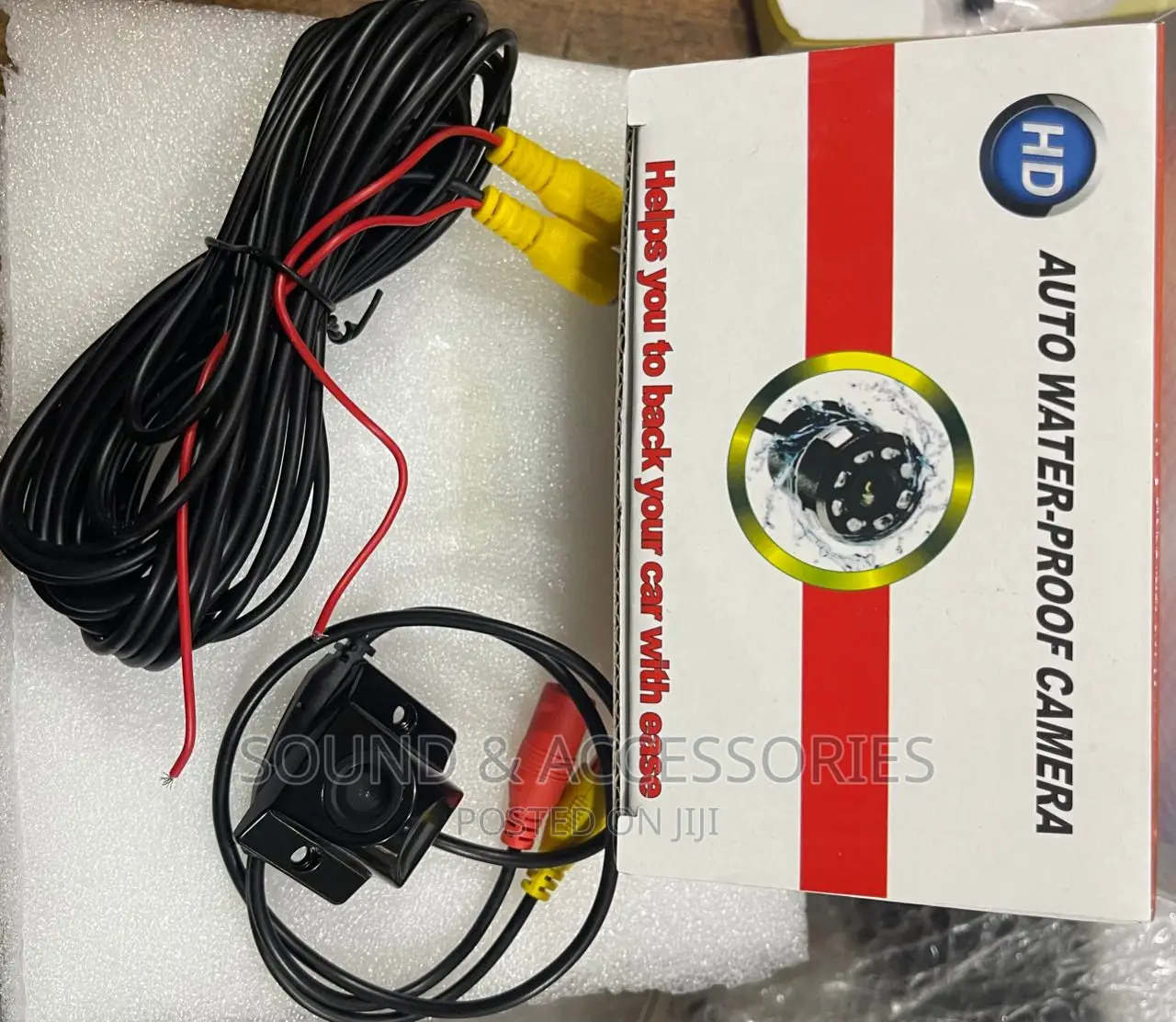 Black Metal Universal High Resolution Reverse Camera