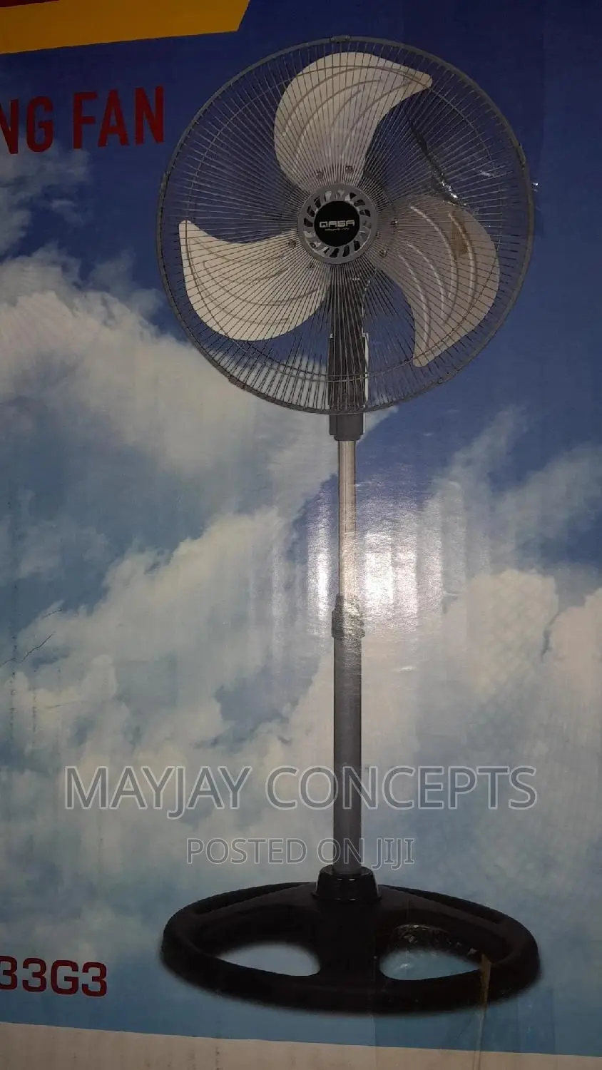 18" QASA Standing Fan-QSF-18721eco