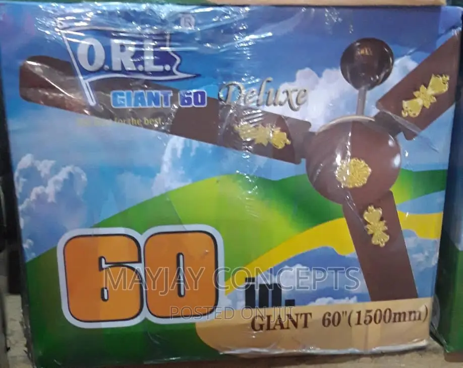 Giant 60" Orl Ceiling Fan-1500mm