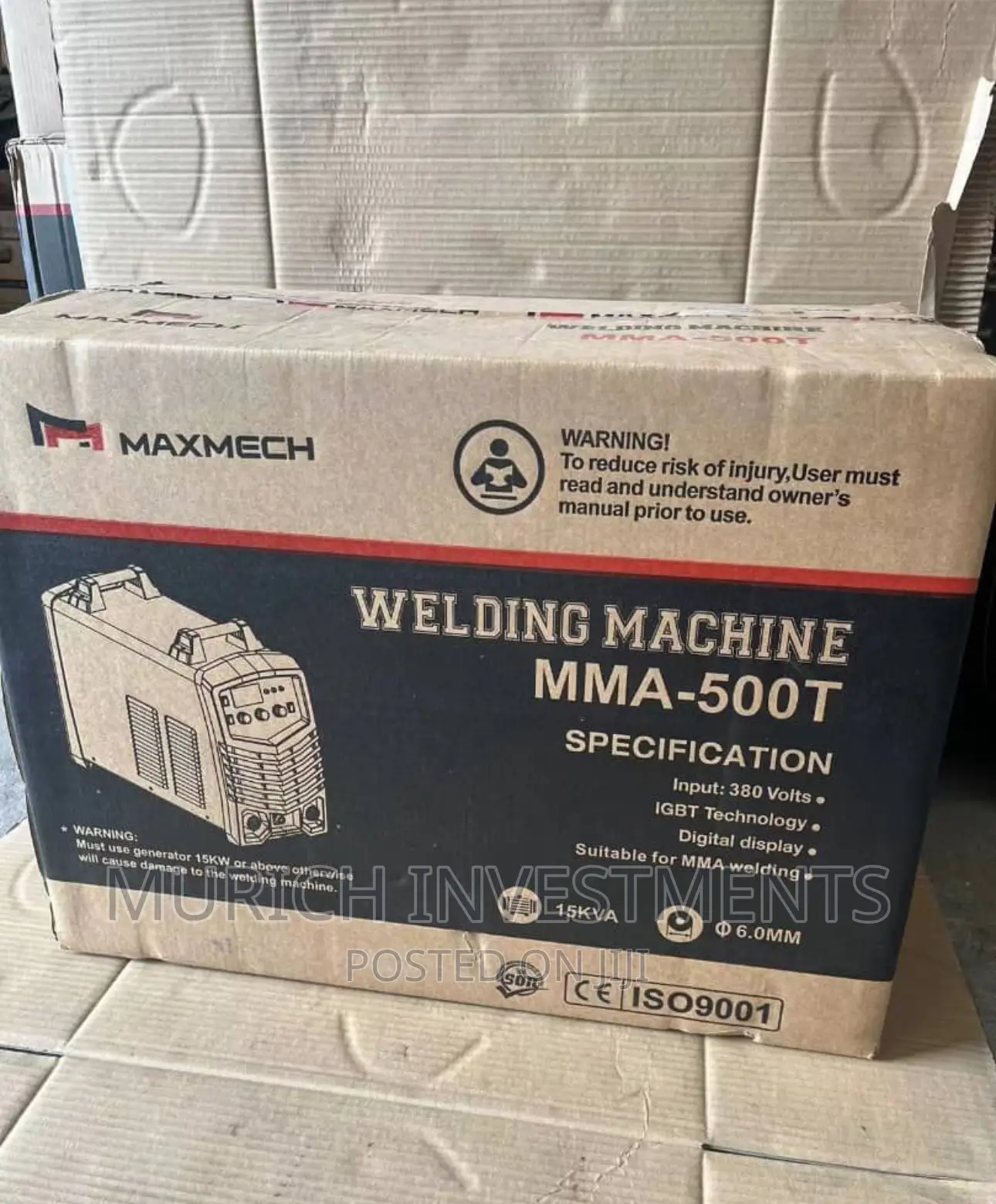 Maxmech Welding Machine Mma-500t