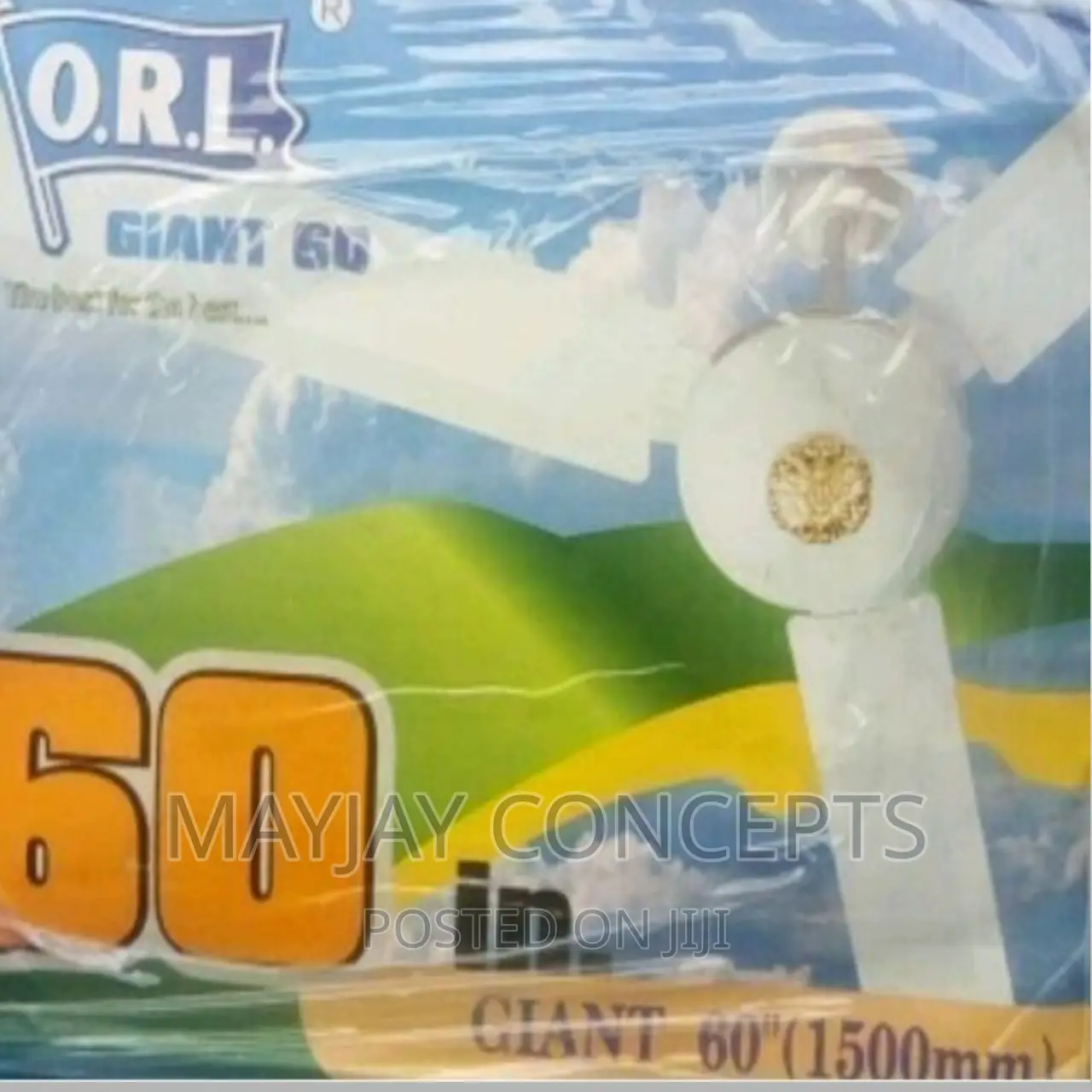 Giant 60" Orl Ceiling Fan-1500mm
