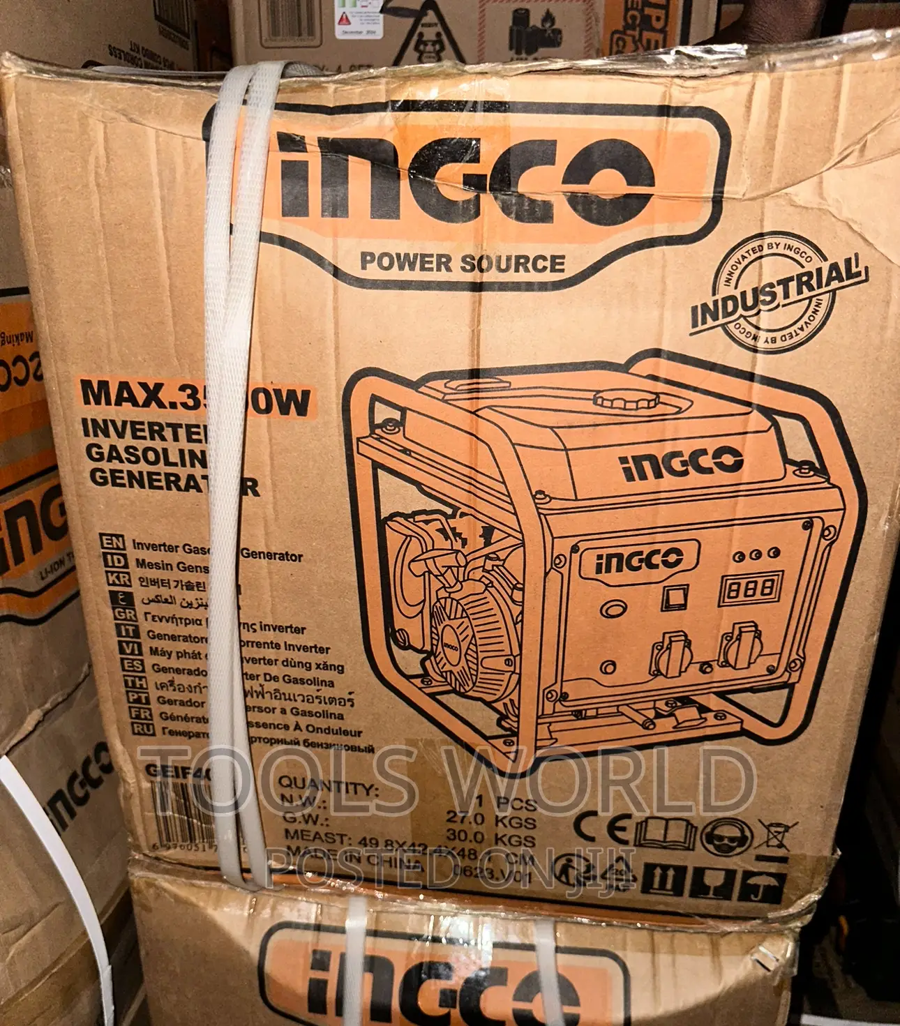 Ingco 3500W Inverter Gasoline Generator
