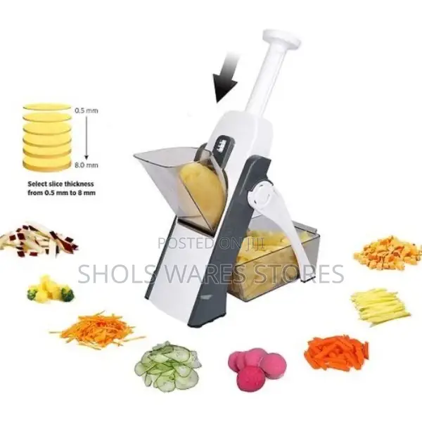 Adjustable Mandoline Fruit Vegetable Slicer | Chopper
