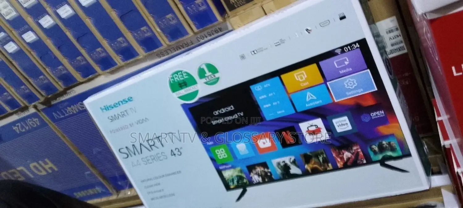 Hisense 43inches With Building Showcasing Apps