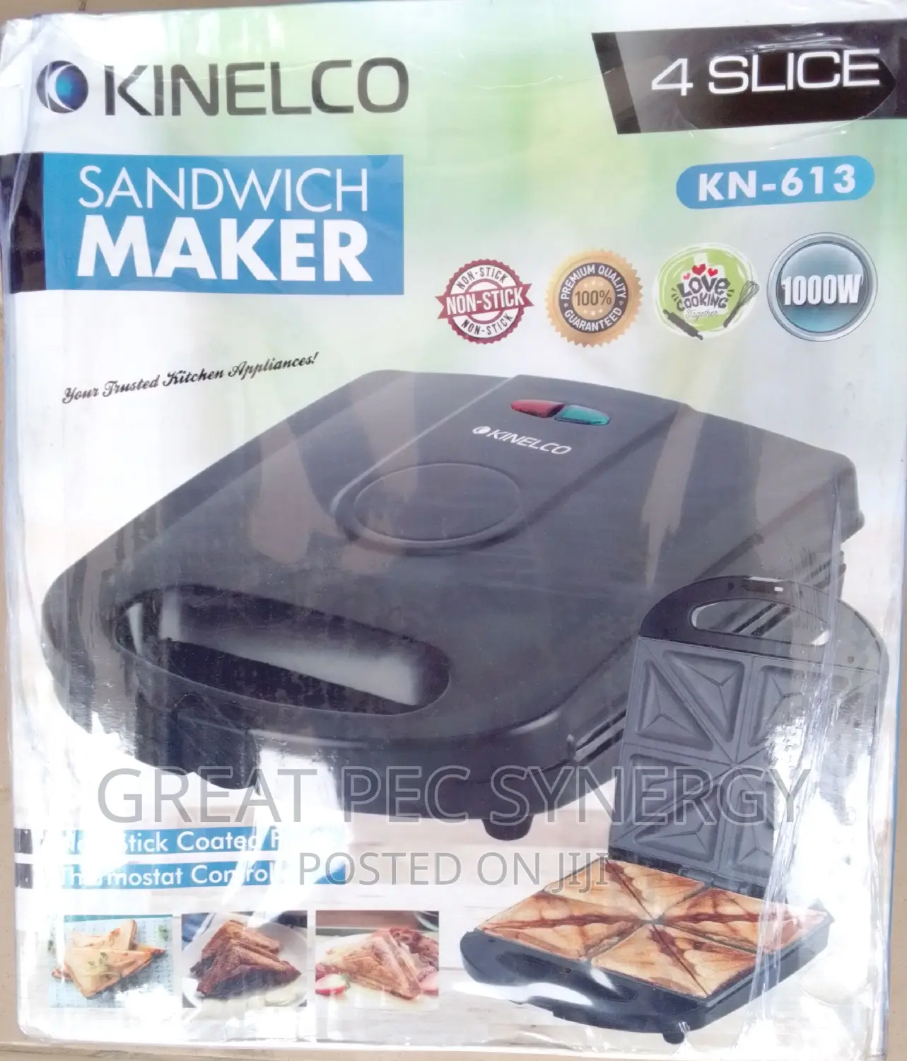 Kinelco Sandwich Maker (4 Slice)