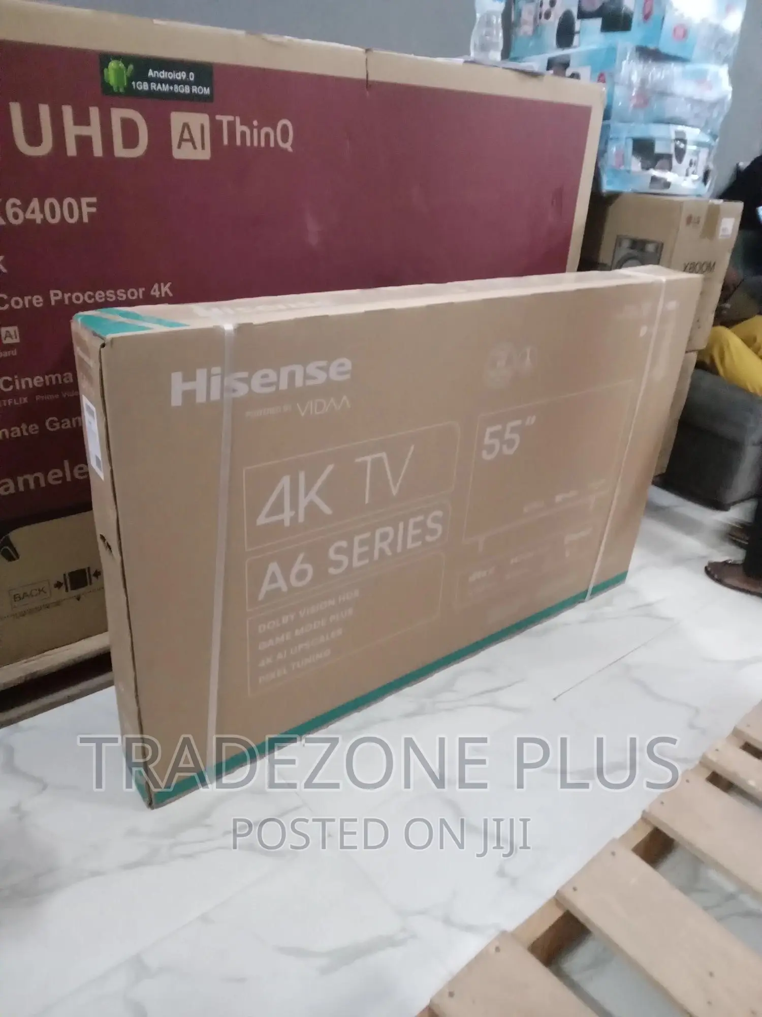 New in 55A6K Hisense Smart Television