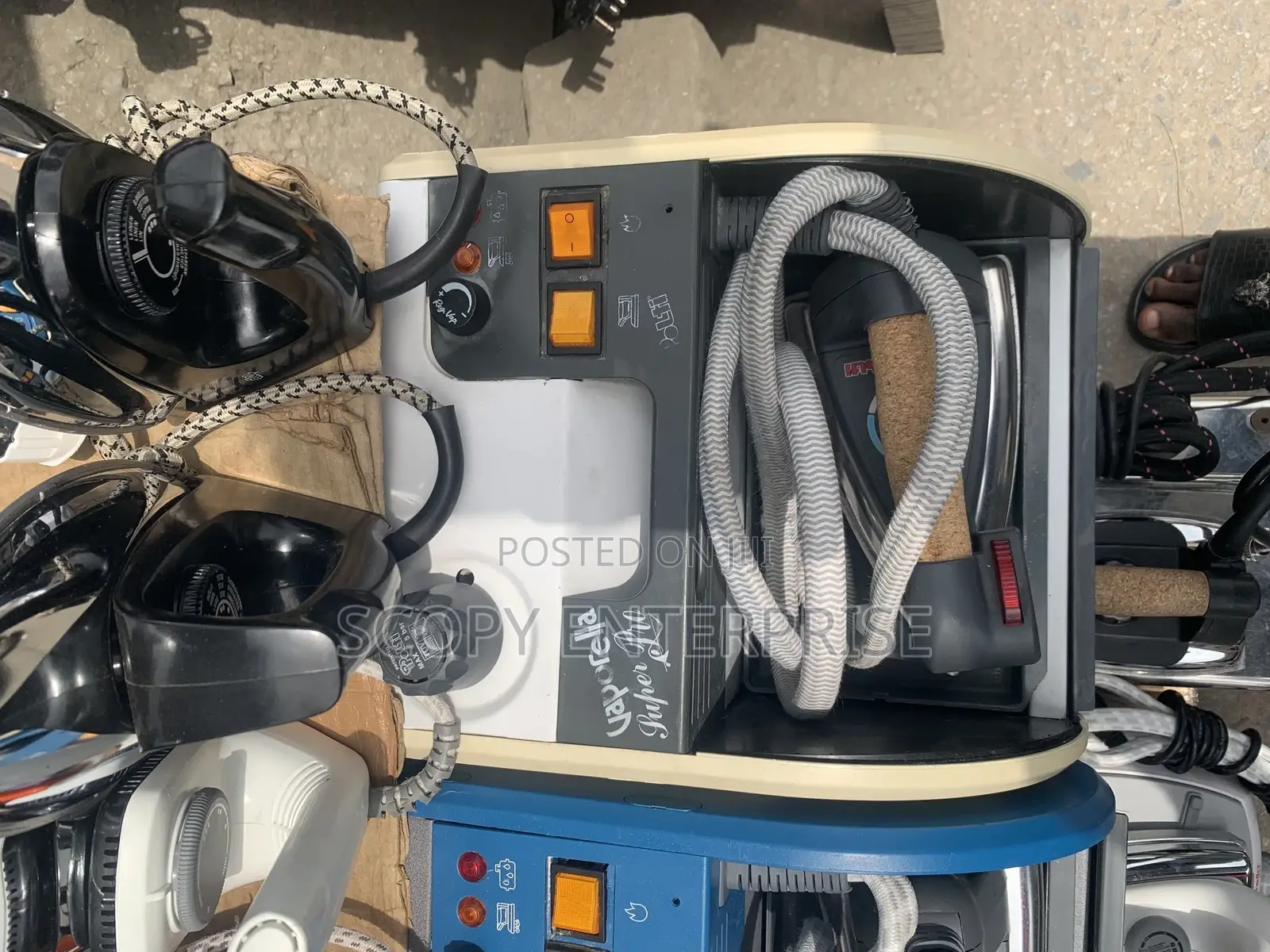 Industrial Steaming Irons