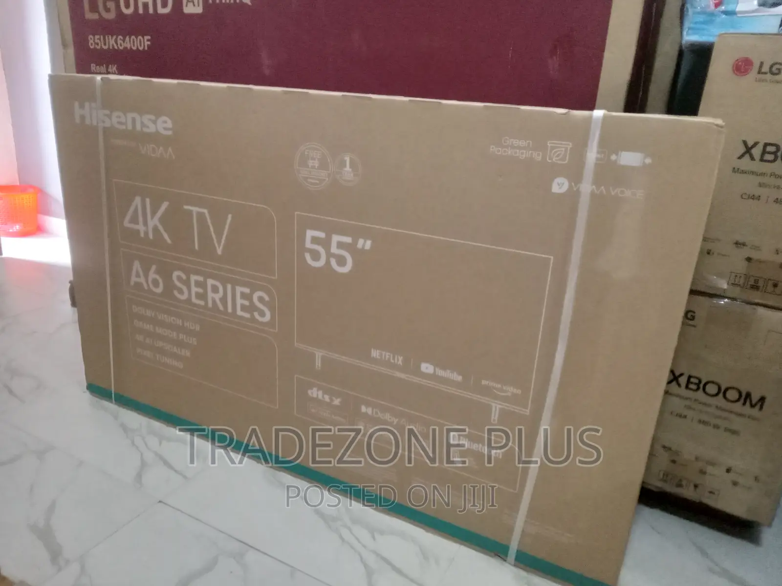 Original Hisense 55 Inch Uhd Smart Television-55a6k