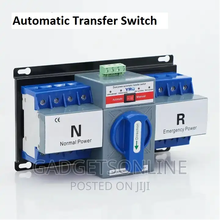 Automatic Change Over Switch:63 Dual Power ATS 4P 63A 400vac