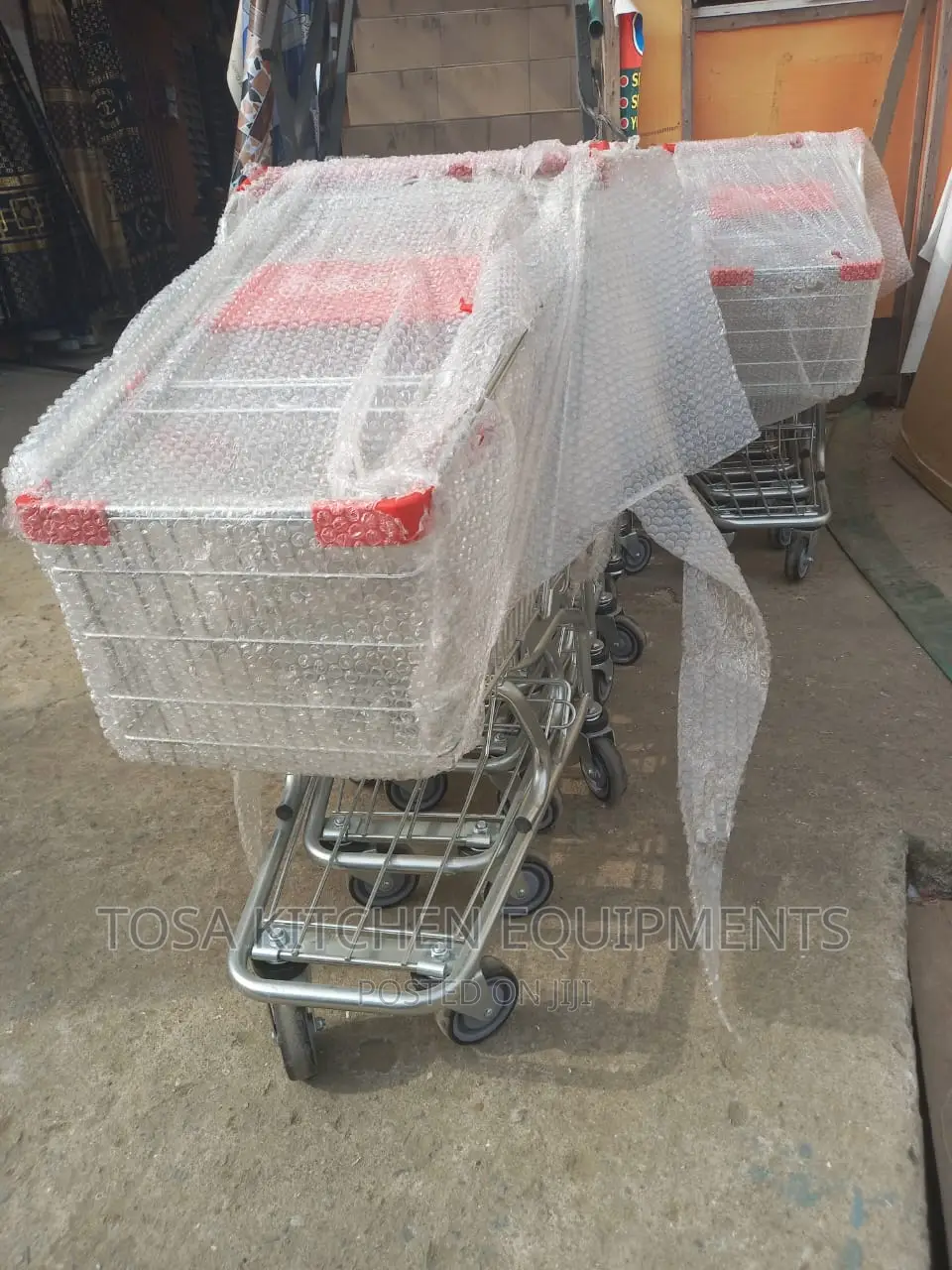 Supermarket Shopping Trolley 100L