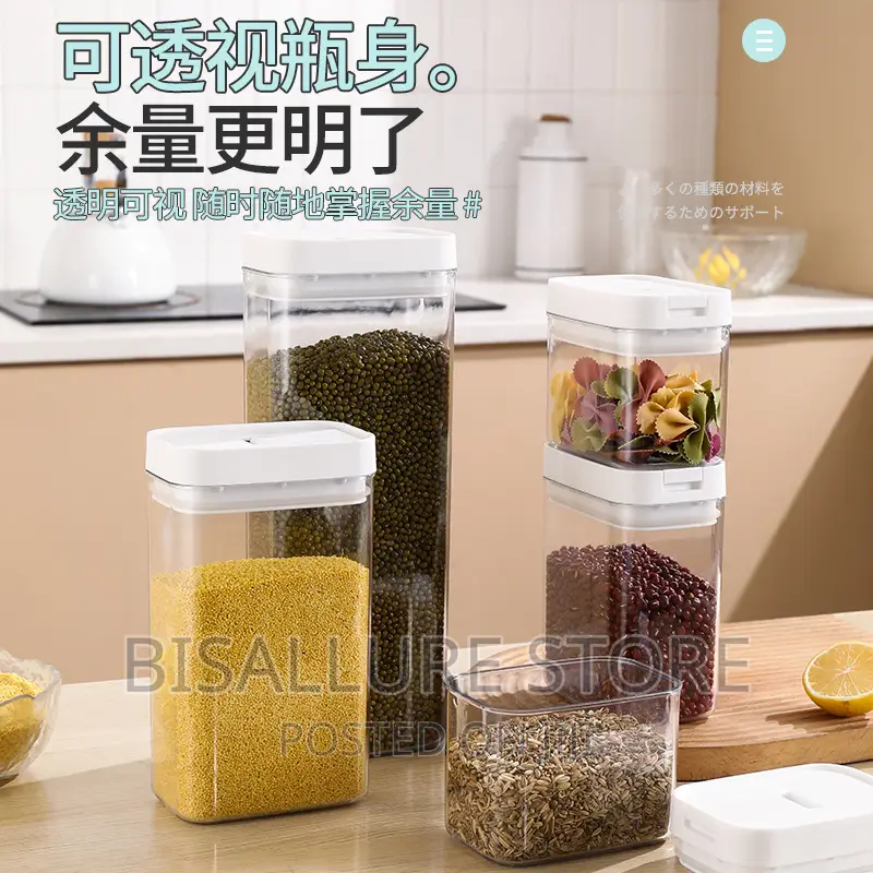 Acrylic Storage Container- Set of 4